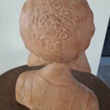 Young Breton statue of F Rozet
