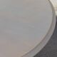 Round wooden bistro table