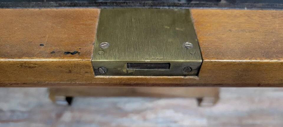 Napoleon III period secretary in a faux walnut chest of drawers