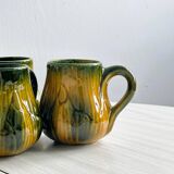 5 cups in ceramic.