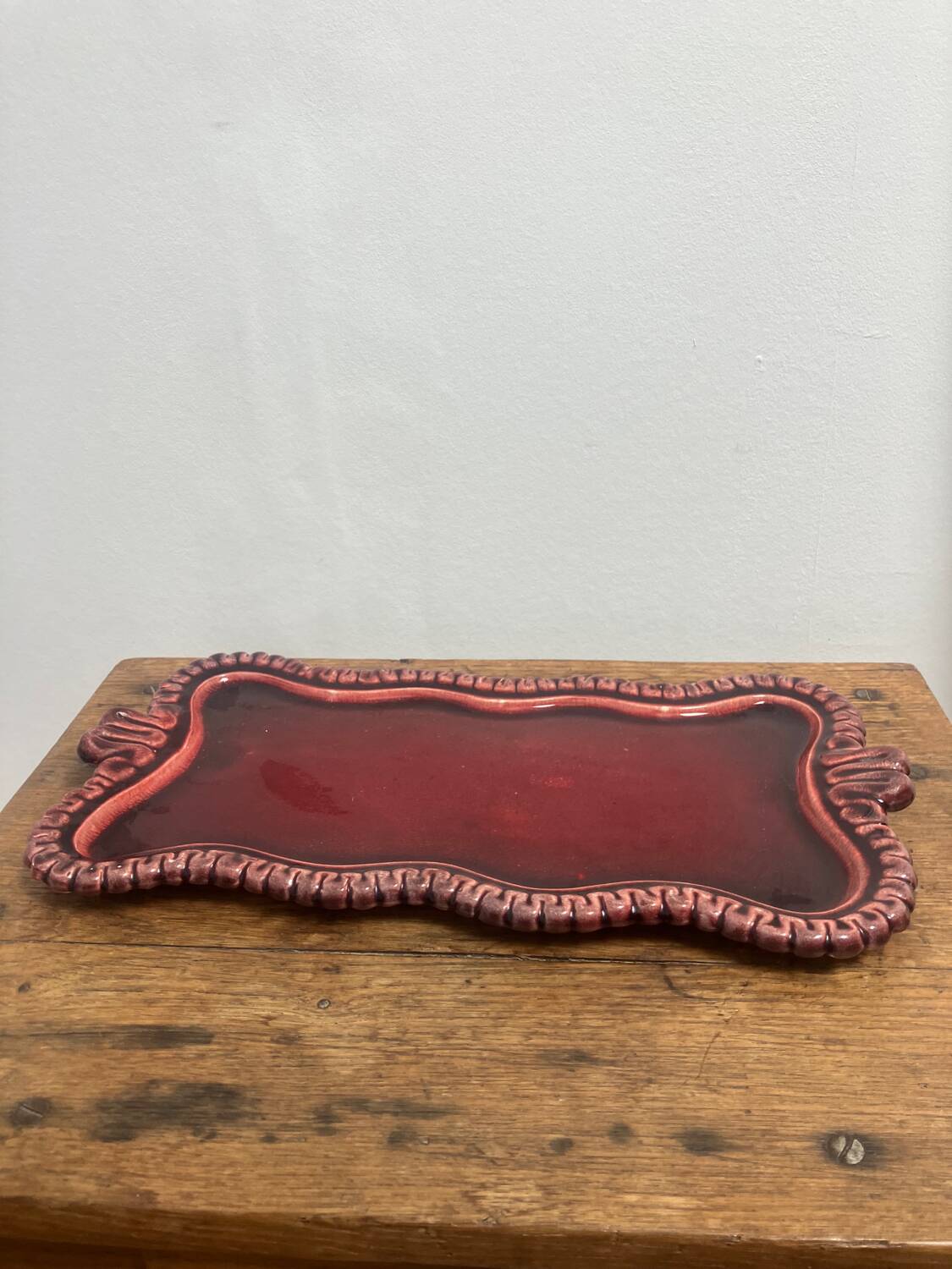 Ceramidi à marseille plat / grand vide poche 1950