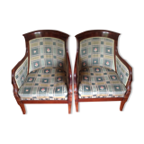 Pair of armchairs