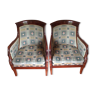 Pair of armchairs