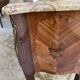 Bedside table in marquetry