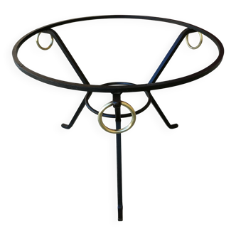 Table basse fer forgé XXème