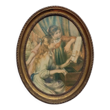 Vintage framed printing