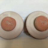 Pair of slip candle holders
