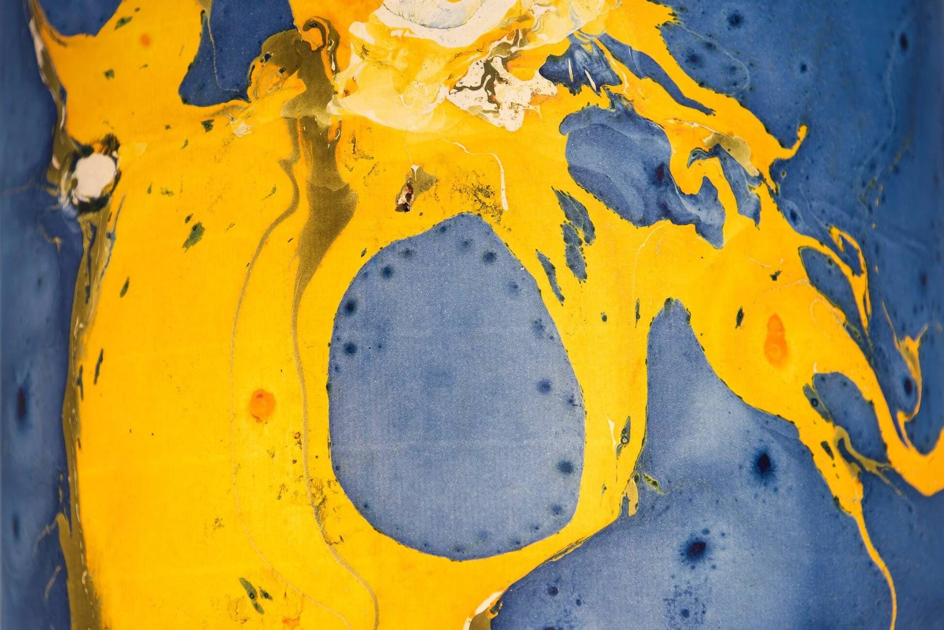 Lampe vintage à partir d'un vase Mid Century de Steuler, Cari Zalloni