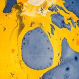 Lampe vintage à partir d'un vase Mid Century de Steuler, Cari Zalloni