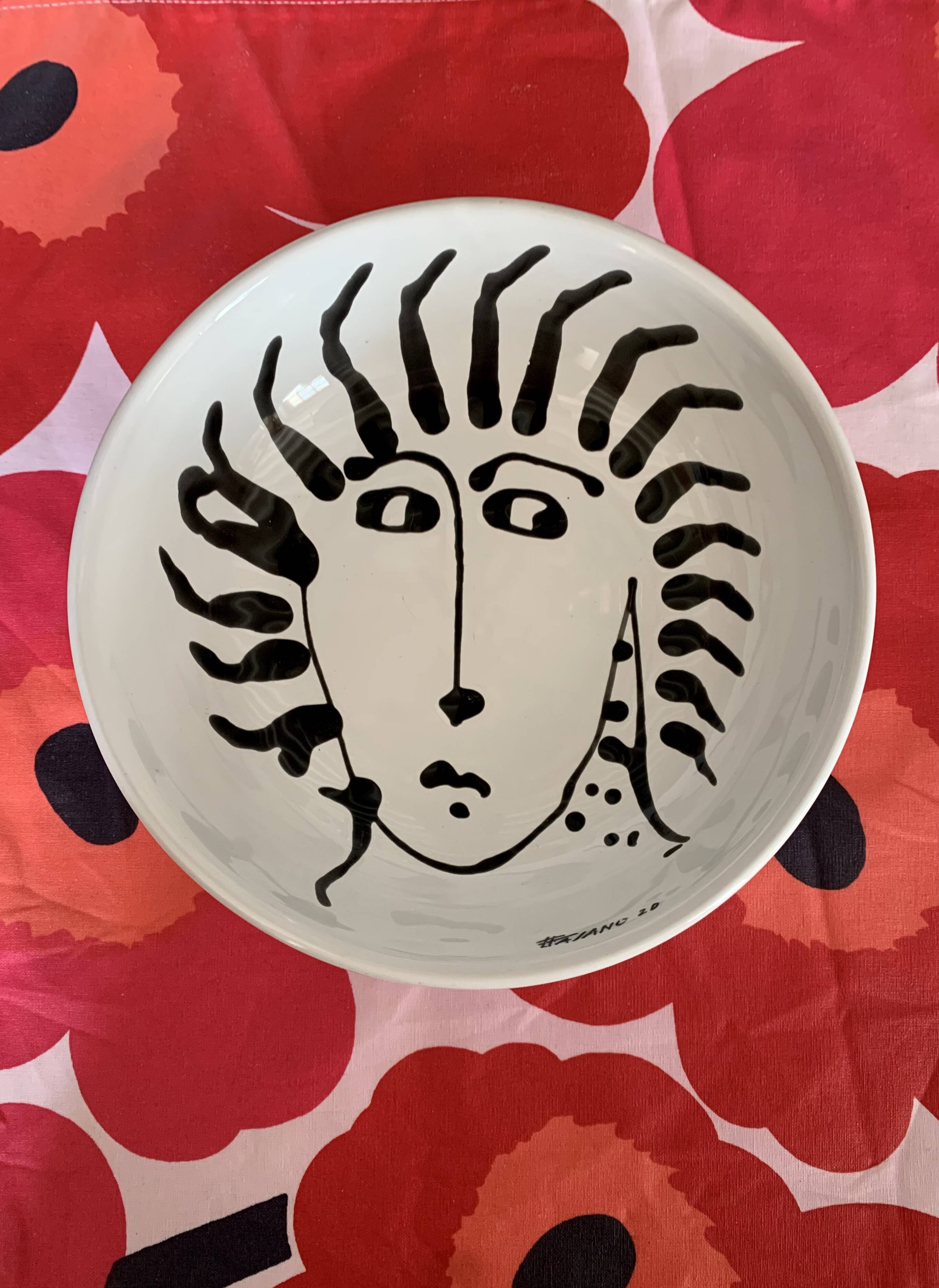 Bowl or deep dish, handmade. Nicola Fasano.