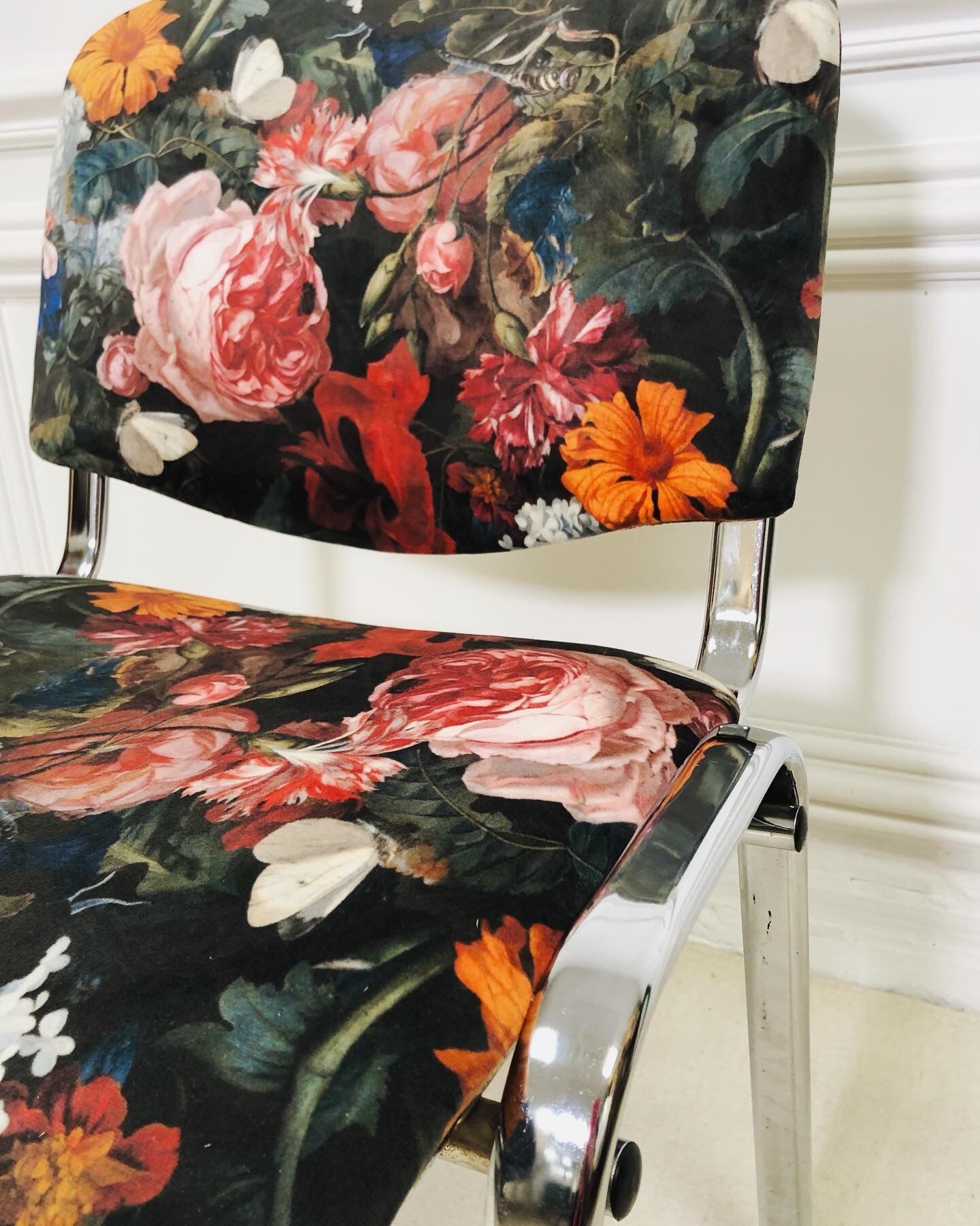 Restored vintage office chair