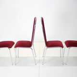 Set of four dining chairs, czechoslovakia,1980s kovobel