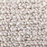 Terracota wool moroccan shaggy rug, Turkish wool rugs orange terracota