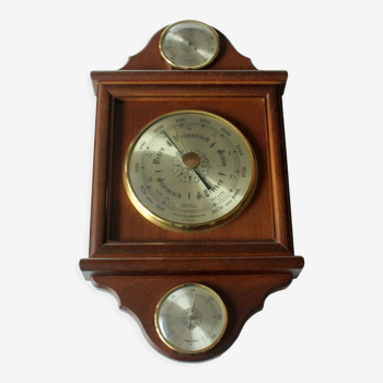 Baromètre allemand des années 1960, également thermomètre et hygromètre - vintage