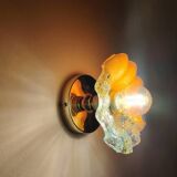 Murano flower wall light