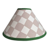 Checkered lampshade