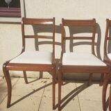 4 Antique Louis Philippe Chairs