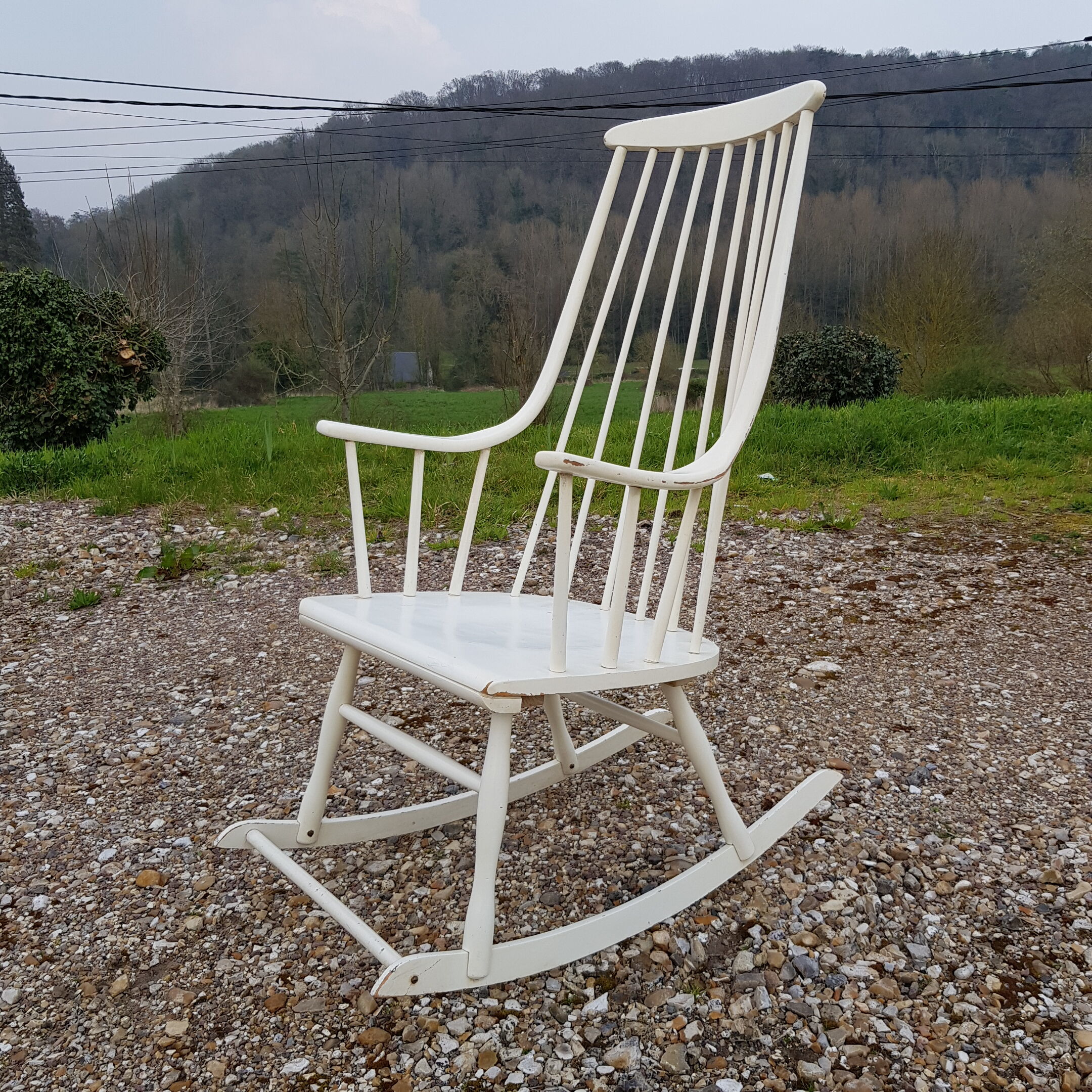 Rocking chair Grandessa by Lena Larsson
