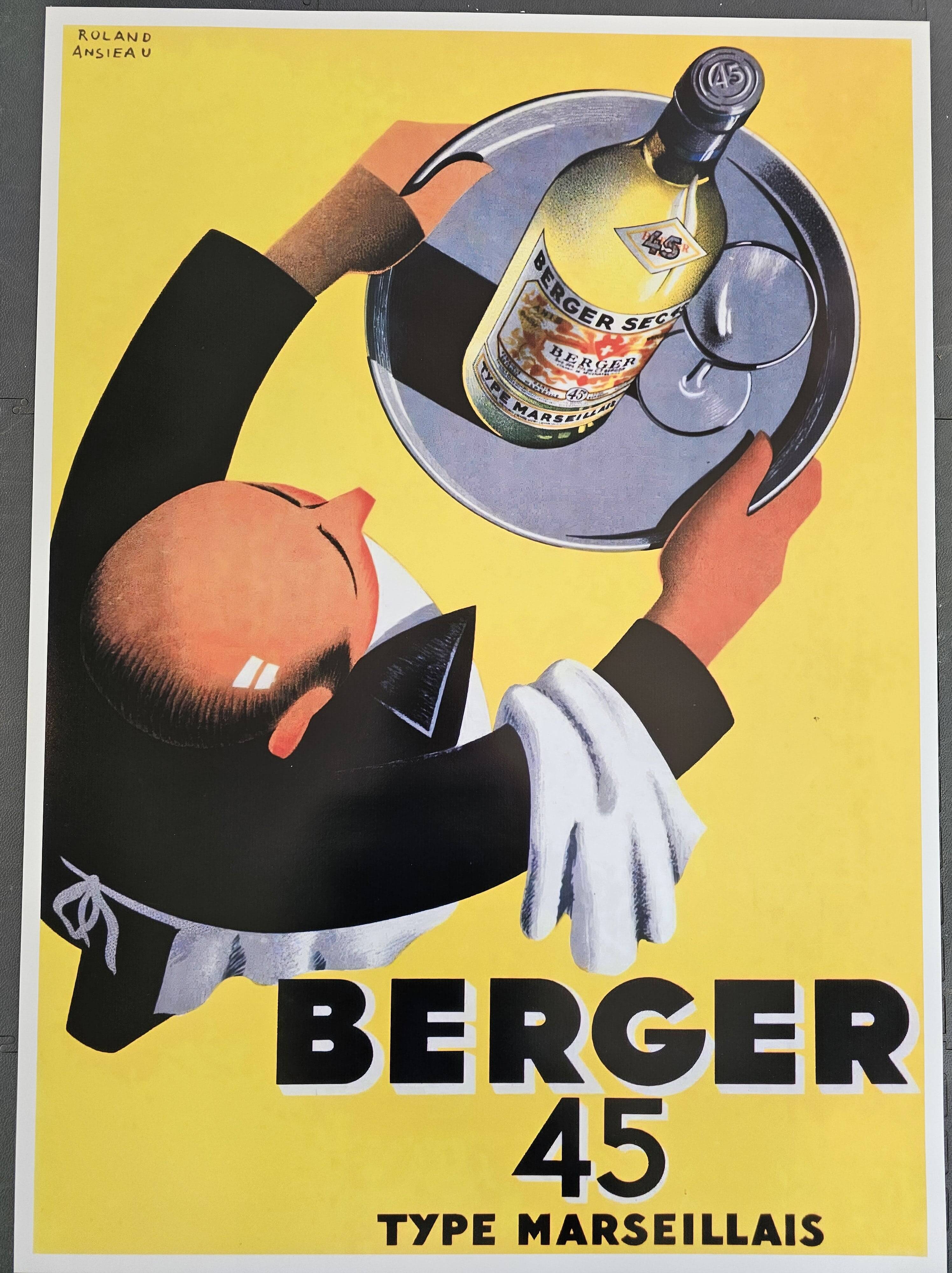 Berger poster 45 - ansieau roland
