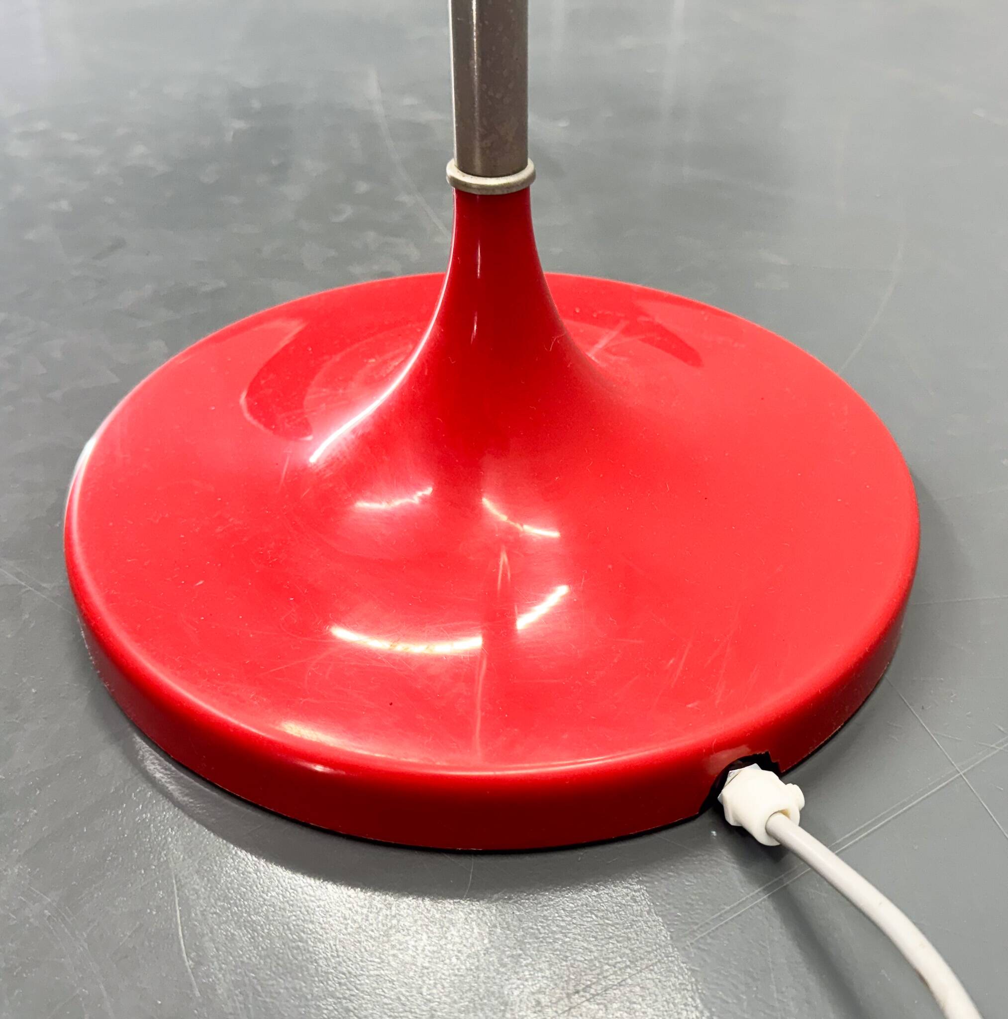 Space Age Plastic & Glass Floor Lamp, Germany