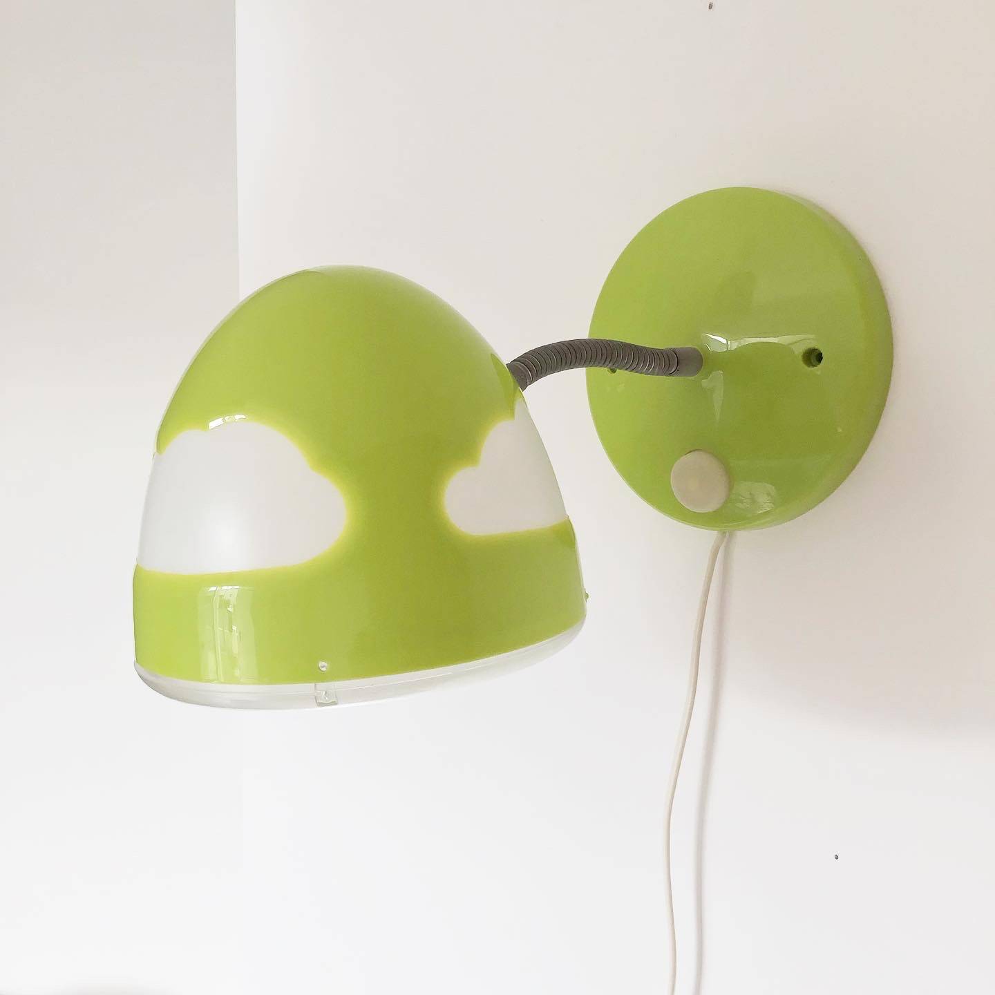 Vintage IKEA cloud wall lamp