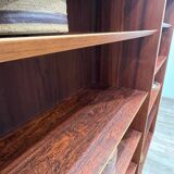 Scandinavian rosewood bookcase