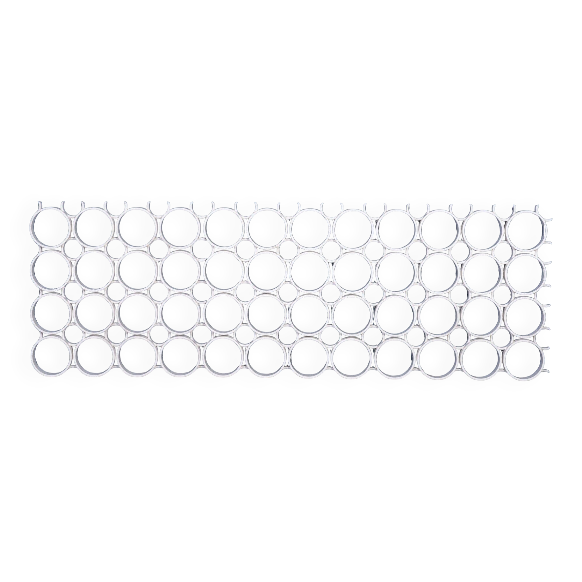 Modular Panels for Walls or Ceilings Space Age, 1970s, Set of 4