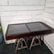 Antique wooden shop display cabinet
