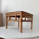 Vintage bamboo bedside table from the 70s.