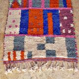 Moroccan Berber carpet hallway Boujaad 304 x 80 cm