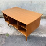 Scandinavian double-sided teak office 60s