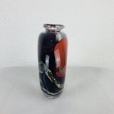 Vase verre soufflé de François Le Lonquer 1985