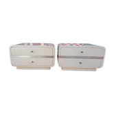 Pair Vintage bedside table