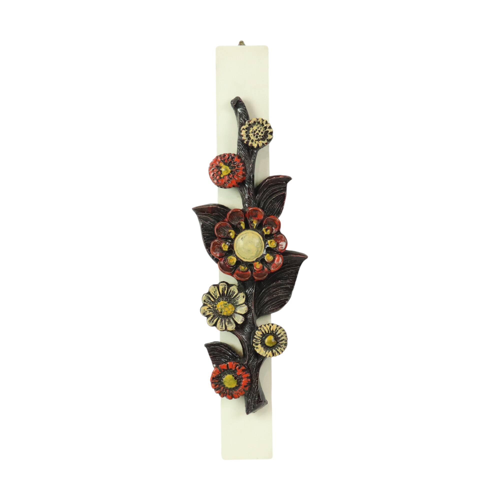 Ars Munda Flowers Wall Decoration Brutalism 1960s