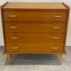 Chest of drawers 4 drawers vintage 1970 to restore