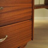 Mahogany desk, Norwegian design, 1960s, production: Sola Møbler
