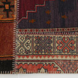 5x8 Red Classic Tapis Teppich Patchwork Rug,242x168Cm