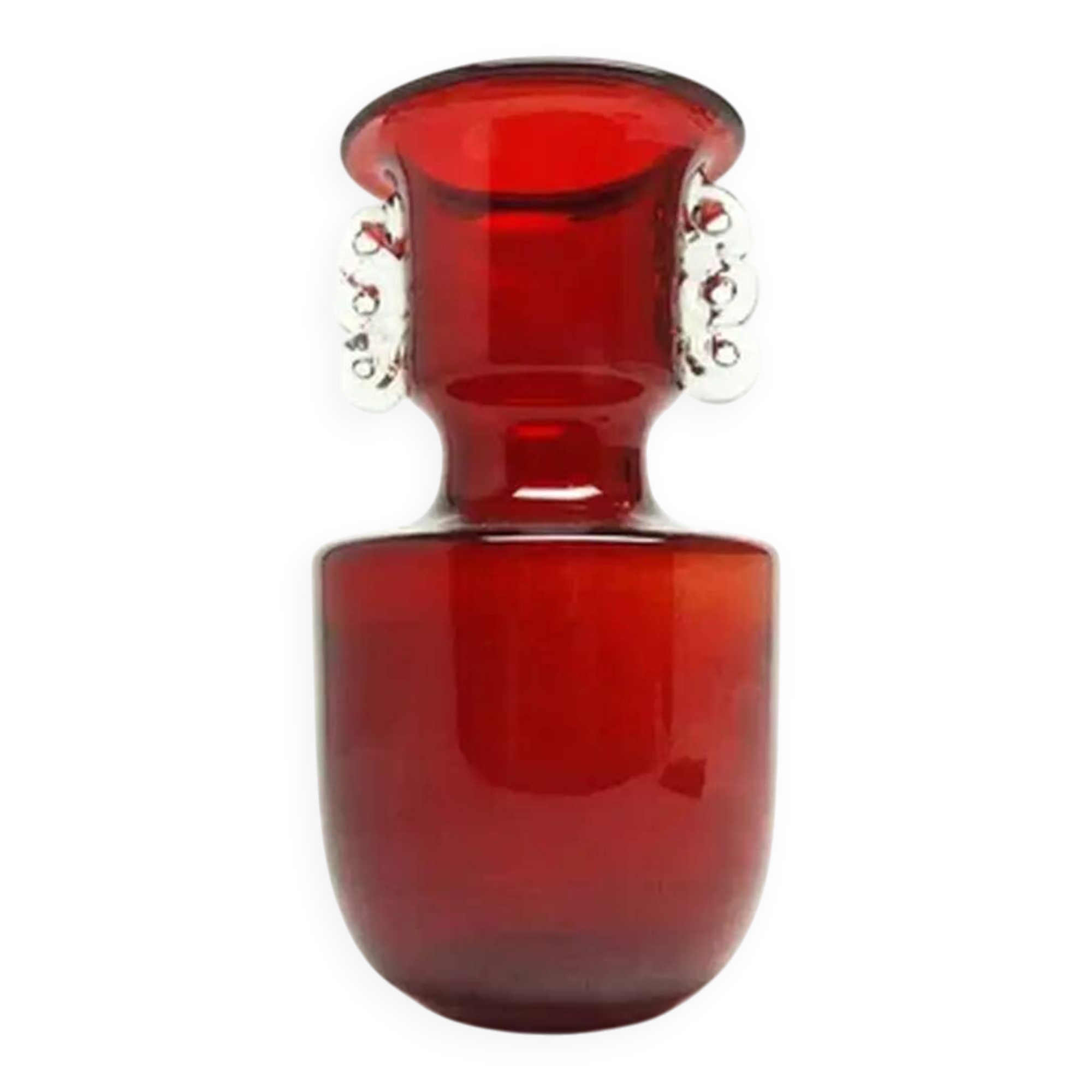 Vase, verre, Pologne, années 1970