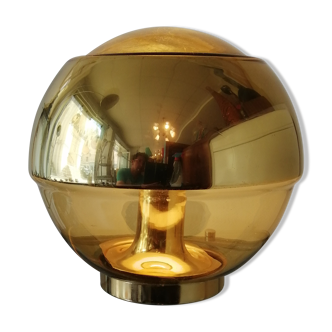 Lampe de bureau en verre de Peill & Putzler, 1960