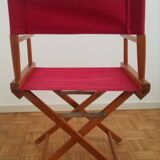 Vintage folding director's chair