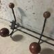 Patère 6 balls 60s