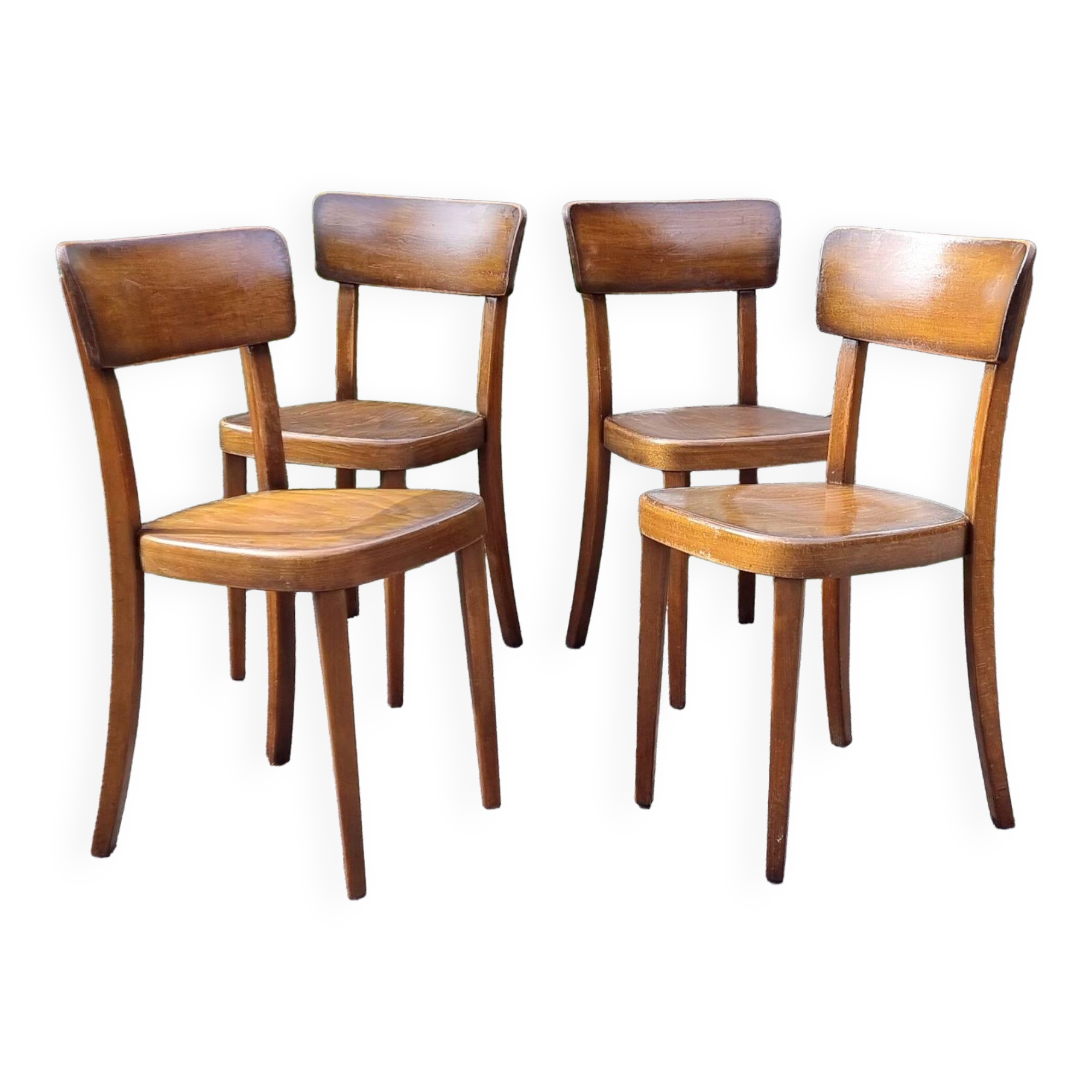 4 “classic” bistro chairs from Horgen-Glarus (Switzerland) 1960s