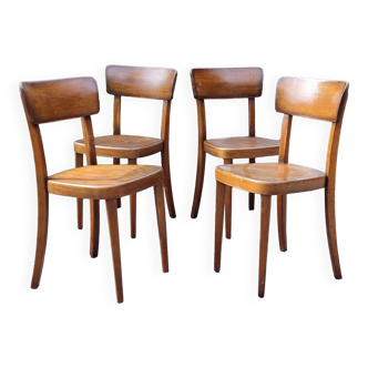 4 “classic” bistro chairs from Horgen-Glarus (Switzerland) 1960s