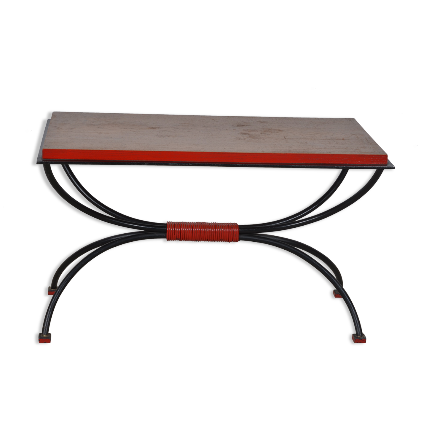 Wrought iron coffee table