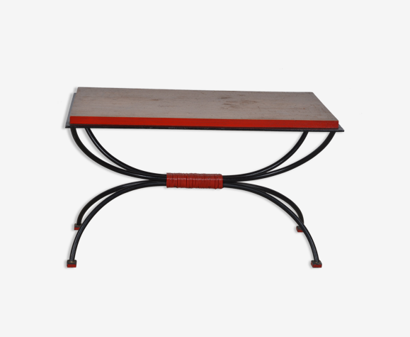 Table basse en fer forgé