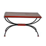 Wrought iron coffee table