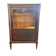Vitrine ancienne bois marbre – Meuble vintage