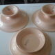 3 cake dishes on feet 7.5 top / 22 larg