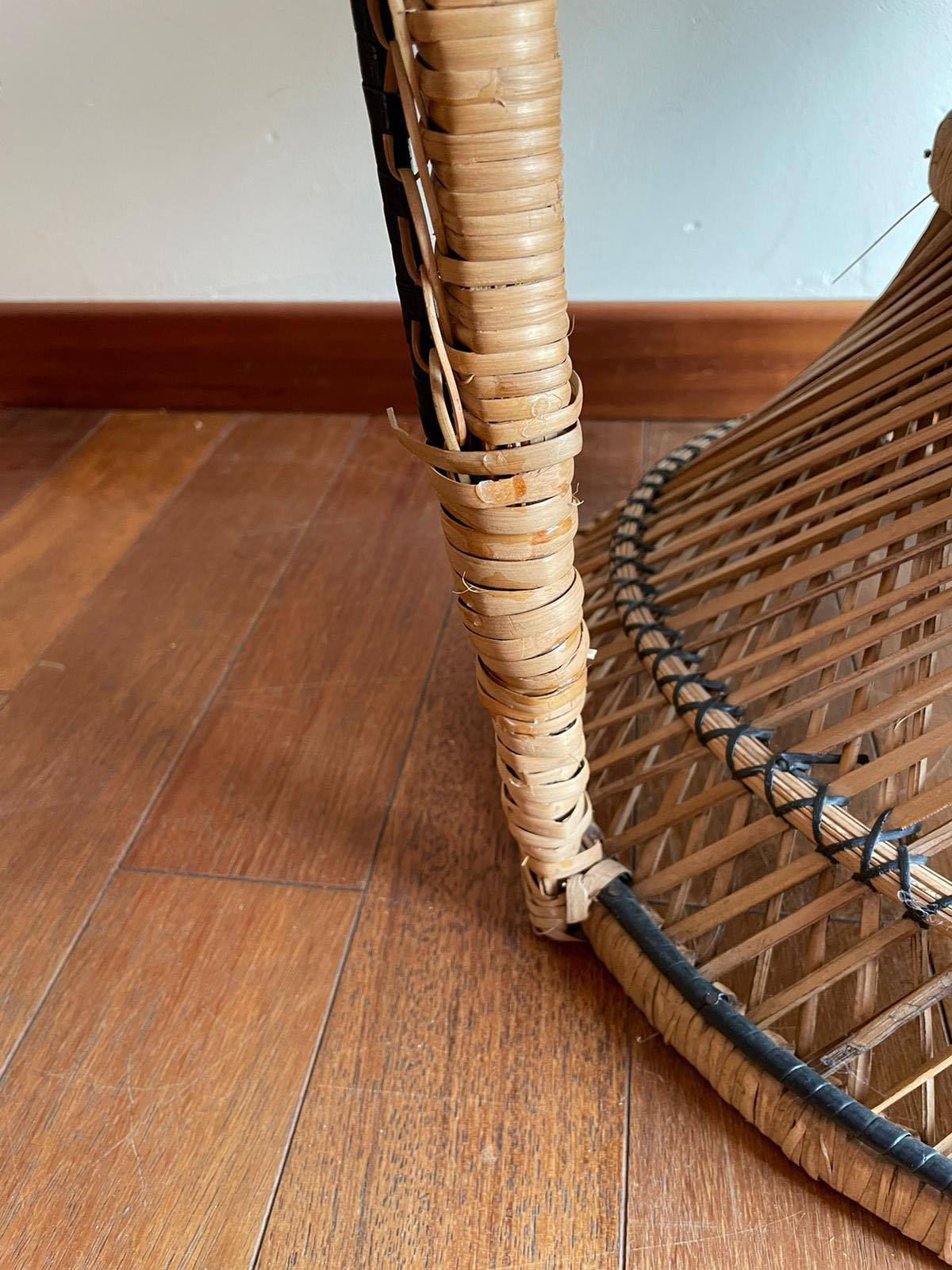 Armchair Emmanuelle wicker