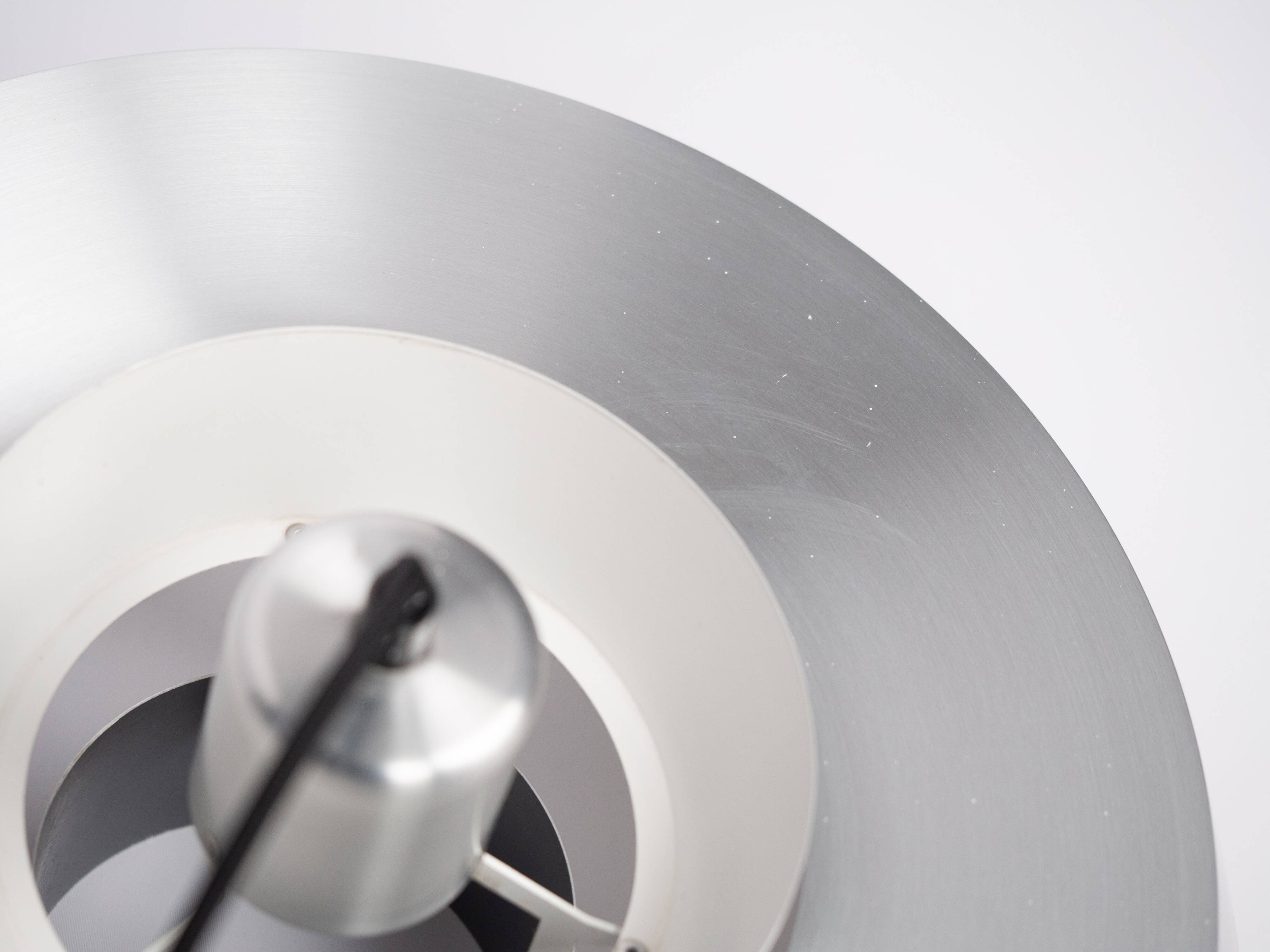 Pair of 2 Danish vintage Nova pendant lamps by Jo Hammerborg, Fog og Morup